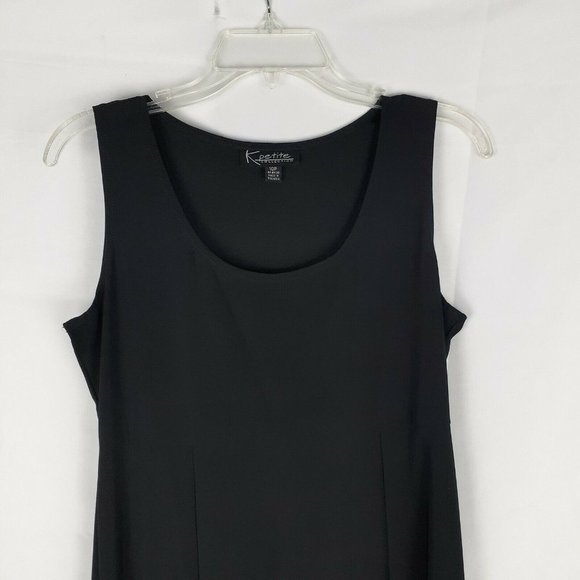 K Petite Collection Black Secretary Dress with Blazer ~ Sz 10P ~ Knee Length - Picture 10 of 12